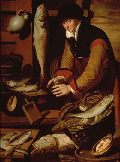 The Fish Seller by Pieter Aertsen